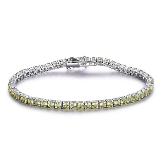 Silver Full Diamond Luxury Bracelet