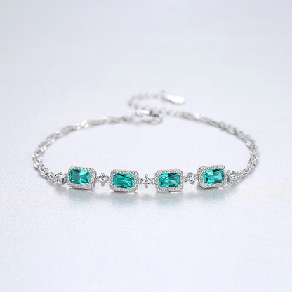 emerald ladies bracelet jewelry