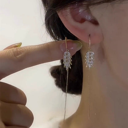 Elegant Women's Tassel Ear String Earring