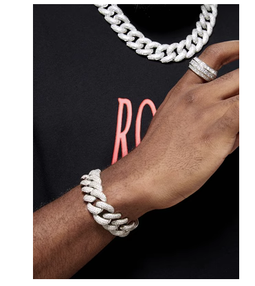 Men's Hip-Hop Full Diamond Ring