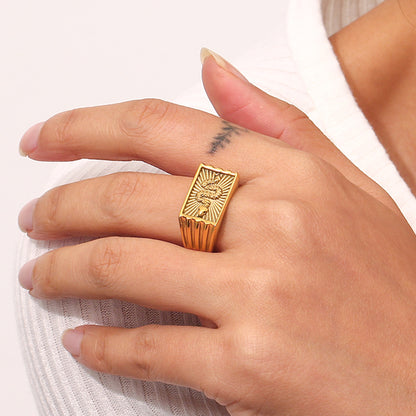 Miles Gold Ring
