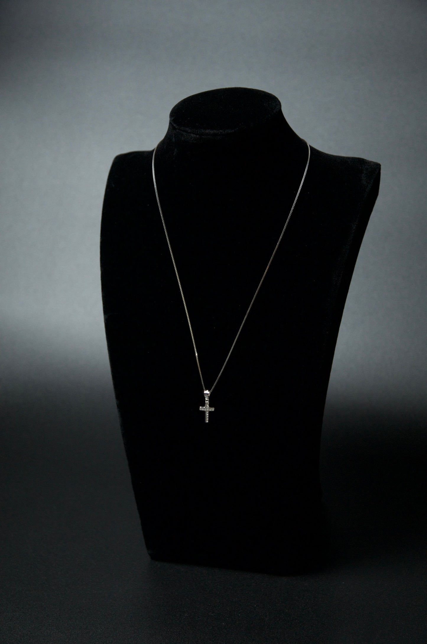 Cross Necklace Diamond Pendant
