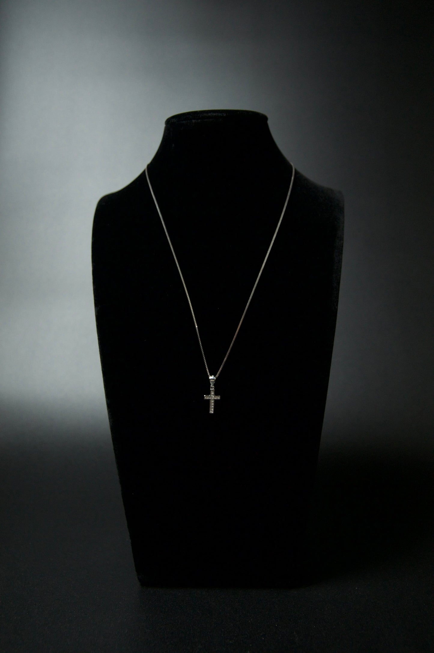 Cross Necklace Diamond Pendant